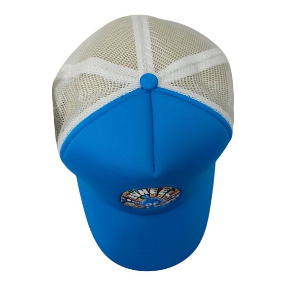 Wheel Of Fortune Mesh Snapback Cap Trucker Foam Baseball Hat Embroidered Logo - Picture 6 of 13